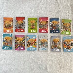 McDonald's Artistic Fry Card Set - Multicolor